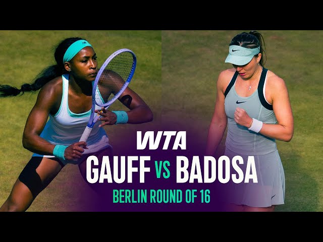 Paula Badosa vs. Coco Gauff | 2026 Berlin Round of 16 | WTA Match Highlights