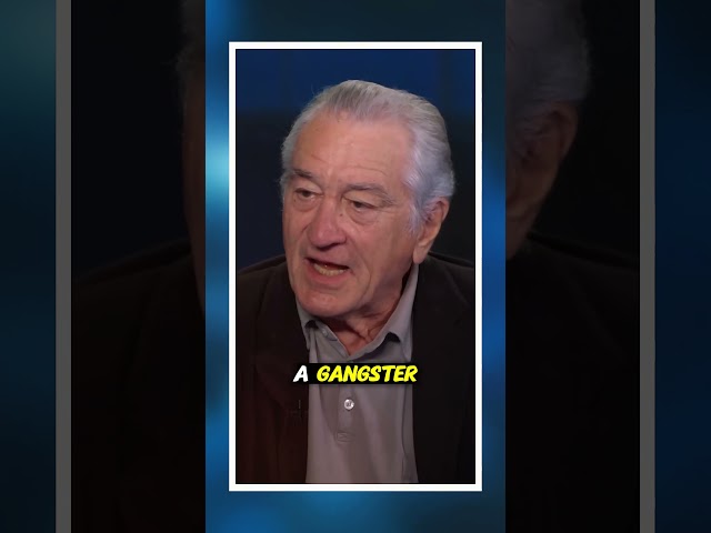 Robert De Niro Says Trump Thinks He’s a Gangster 😳 #shorts