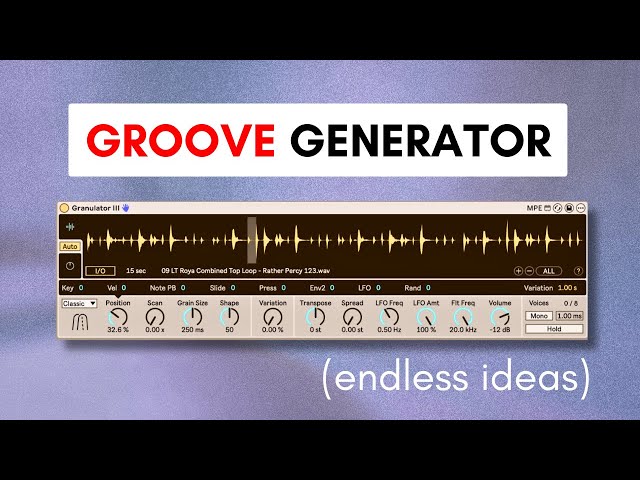 You’ve Never Used Granulator 3 Like This