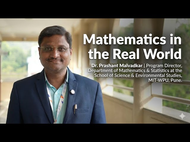 Dept. of Mathematics & Statistics at MIT-WPU Pune | Turning Data into Decisions