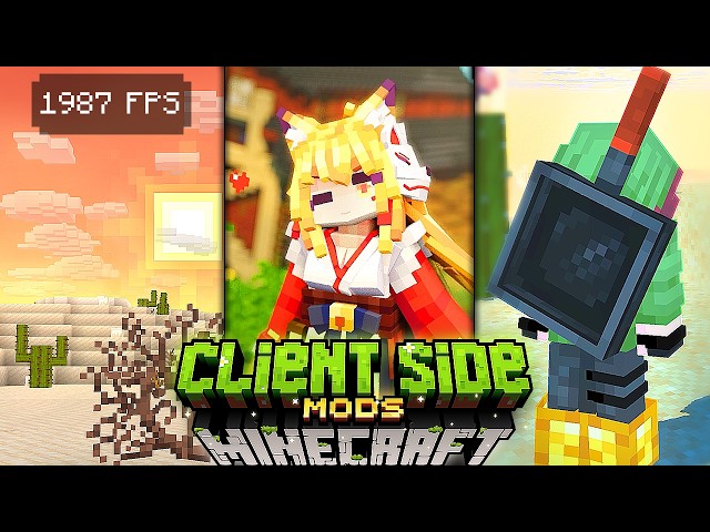 TOP 20+ Useful Client Side Mods For Minecraft | (1.21.11 - 26.1.x) NeoForge/Fabric [Ep. 2]