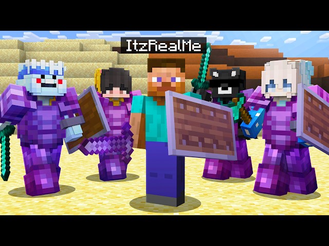 1 PRO vs 6 IMPOSTERS in MINECRAFT