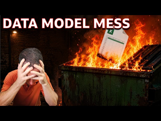 Cleaning up an Excel mess