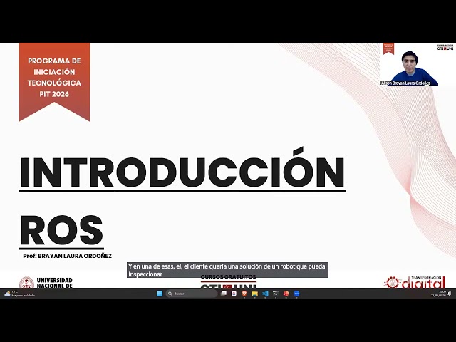 PROGRAMACIÓN DE ROBOTS CON ROS (Clase 1 de 9)