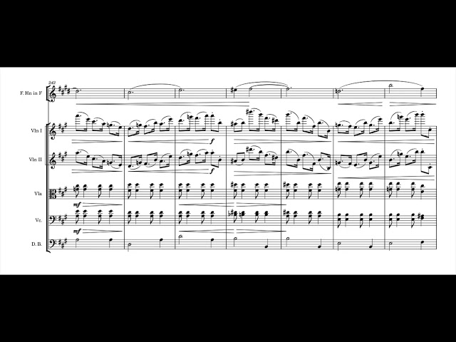 Symphony in E: "Reflection" (Original Composition)