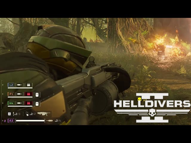 Helldivers 2 - video compilation december 2024 best moments AirXander Gameplay