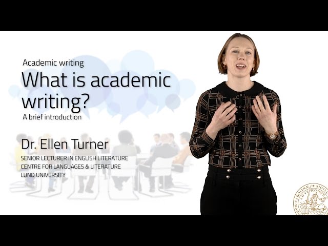 What is academic writing?