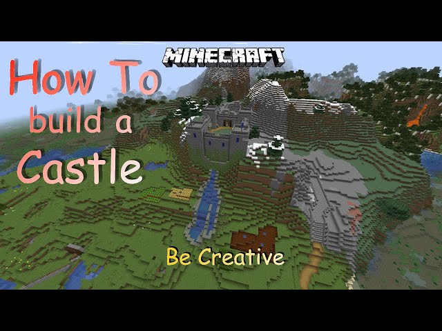 Minecraft - Medieval Castle - How To Build