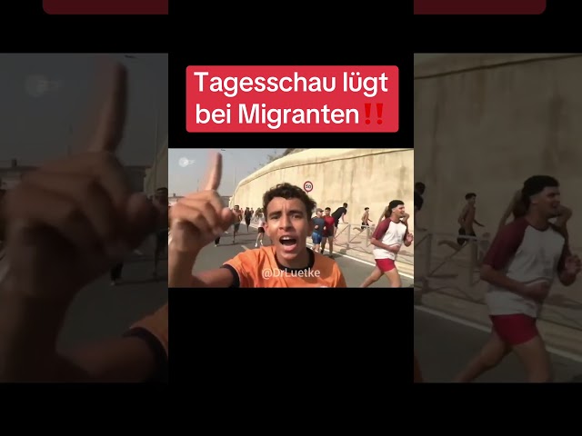 Tagesschau is lying about migration ‼️🚨 #cdu #news #afd #bundestag #politics #spd