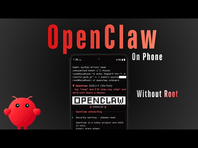 How to Install OpenClaw on Android: Local AI Agent Guide (Termux Tutorial) | Clawdbot 