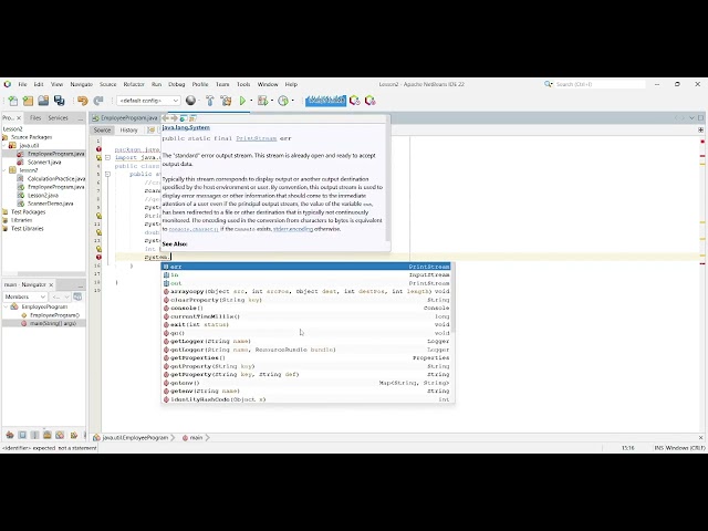 How to Create an Employee Input Form in NetBeans | Simple Java Project