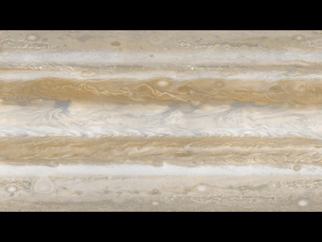 Global Map of Jupiter (360° Projection)