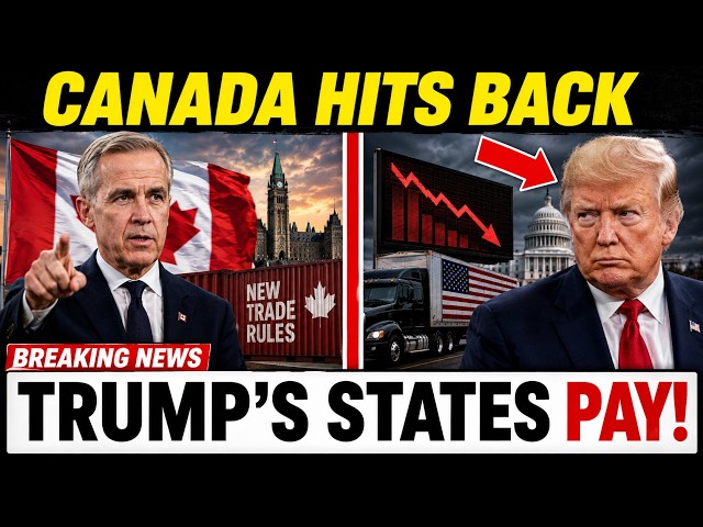 JUST IN: Canada Is MAKING Trump’s States PAY for His Tariff War