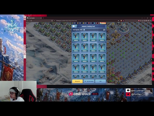 Server1 vs Server2 SUPERPOWER (Frost Kingdom)