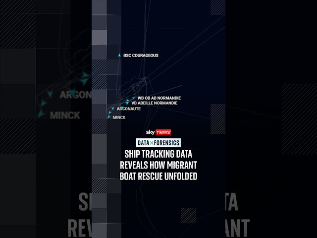 Ship tracking data reveals how migrant boat rescue unfolded