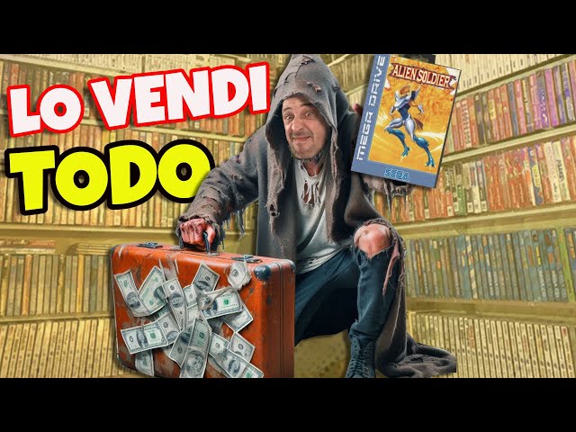 🚨 "¡LO VENDÍ TODO! 😱  para CENTRARME en SEGA MEGA DRIVE!