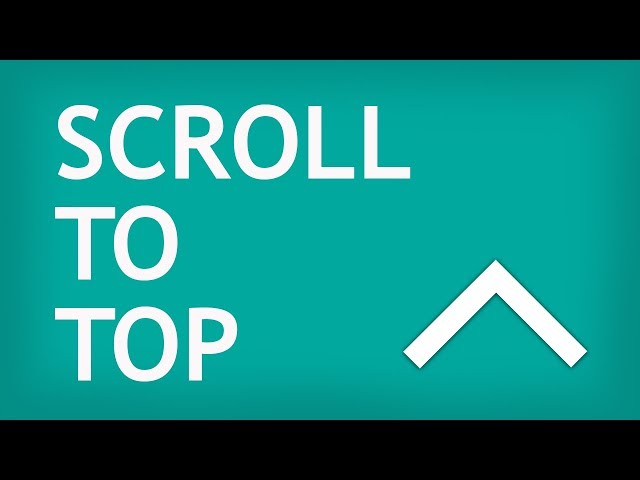 Scroll to top button | jQuery smooth scroll to top in Hindi