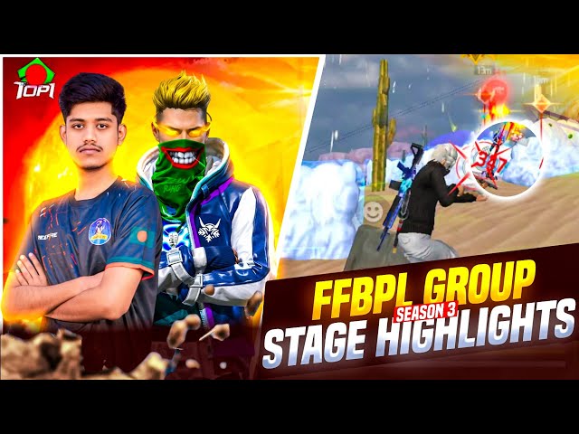 FFBPL S3 GROUP STAGE HIGHLIGHTS 🔥🔥