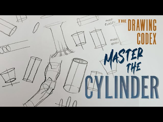 Master Your Elliptical Anatomy! (Drawing Fundamentals - Super Simple Exercise For Cylinders)