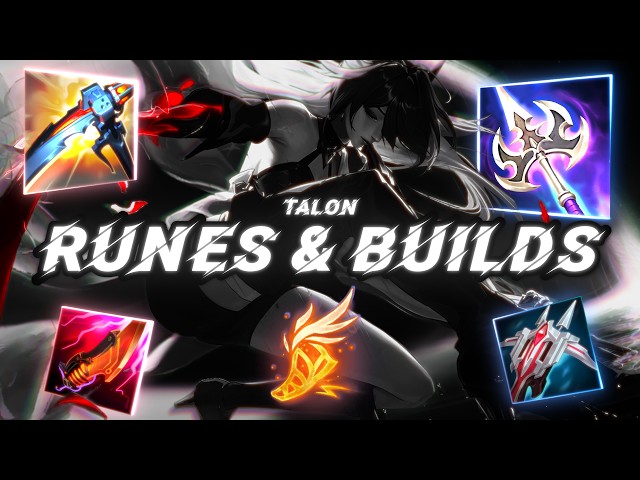 S16 | Talon's Jungle Build is GAMEBREAKING - Runes & Build  | Guide 📖