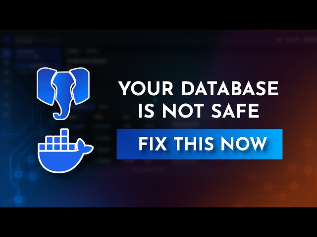 Backup tools or Disk Snapshots Won't Save Your Database - Deploy Databasus Instead - #53