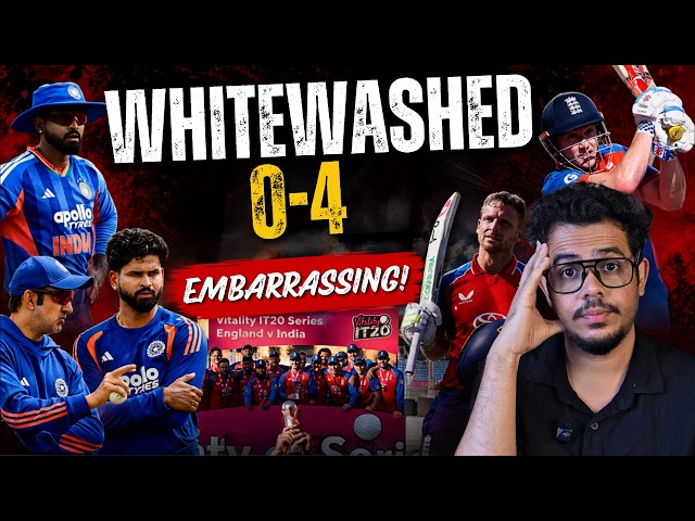WHITEWASHED! | EMBARRASSING SERIES | IND vs ENG: T20 Series
