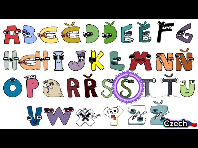 Alphabet in different languages