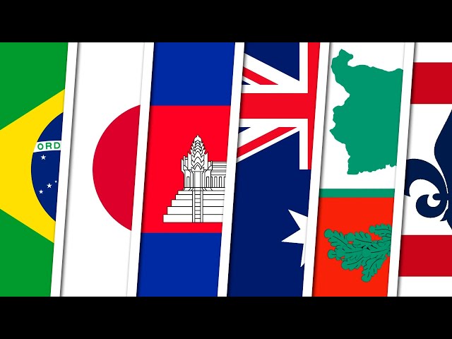 Big Flag Animation | Collection of All Flag Transitions