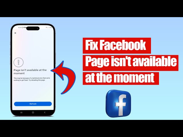 How to Fix This Page Isn't Available On Facebook!