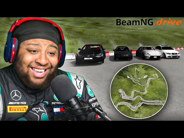 TOUGE MOUNTAIN PASS WITH NEW GR COROLLA ON BEAMNG.DRIVE