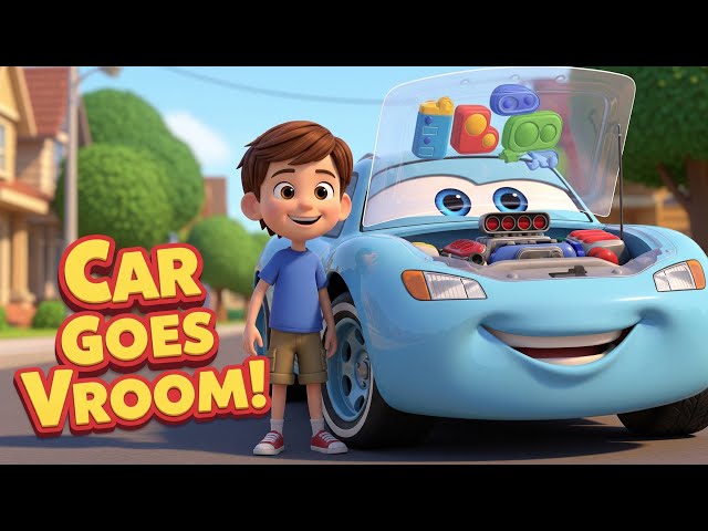 How Do Cars Work? 🚗 The Science of Cars Explained for Kids! | Engine, Brakes & More!​