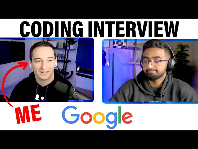 Breaking Down My Google Coding Interview ft. @SajjaadKhader