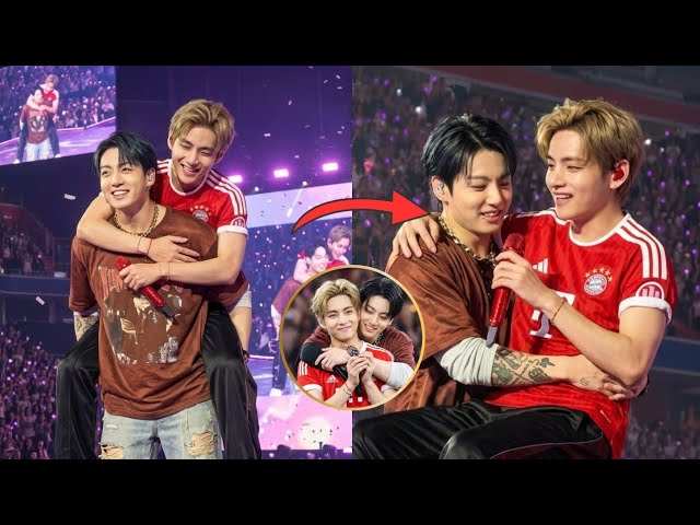 No One Expected Jungkook and Taehyung to Do This at Munich Concert