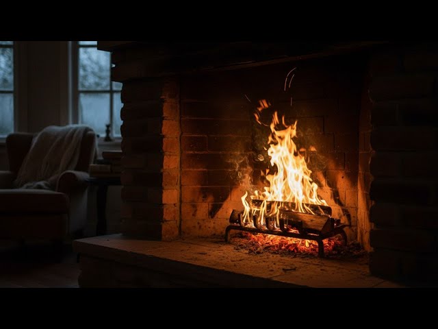 the flow state engine 💻🔥 | steady fireplace for hard study & focus (fokus belajar & kerja 4k asmr)