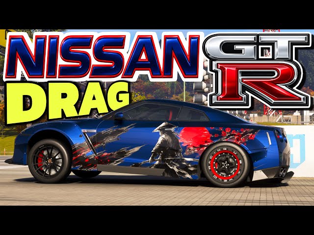 FORZA HORIZON 6 - 2012 NISSAN GT-R BLACK EDITION (RWD) DRAG TUNE!