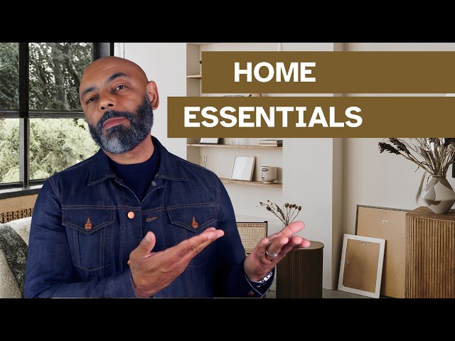 10 Home Essentials Every Man Needs