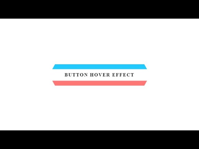 Cool Button Hover Animation Using CSS