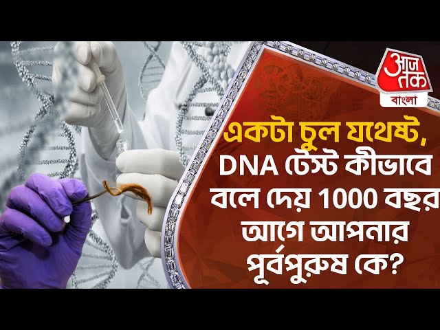 একটা চুল যথেষ্ট, DNA টেস্ট কীভাবে বলে দেয় 1000 বছর আগে আপনার পূর্বপুরুষ কে? DNA Fingerprint |Science