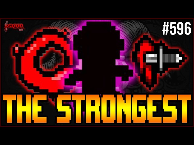 THE STRONGEST OF ALL CHARACTERS IN ISAAC! - The Binding Of Isaac Repentance+ #596