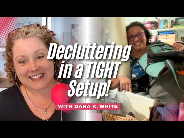 Decluttering in a TIGHT Setup!