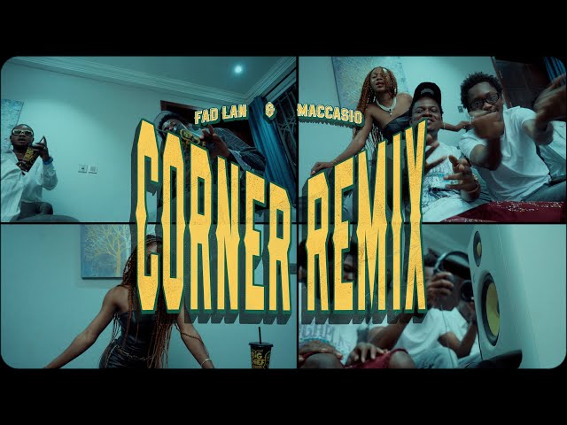 Fad Lan - CORNER REMIX ft Maccasio(Visualizer)