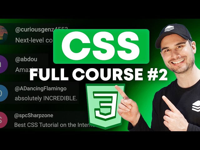 CSS Full Course Tutorial for Beginners - Learn EVERYTHING You Need to Know in Detail 🔍 Part 2 of 2