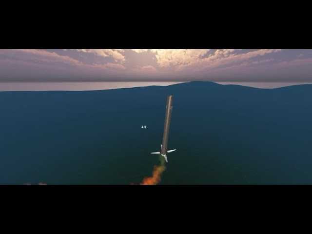 Watch a Reusable Rocket Launch Simulation by HILITE India