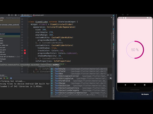 Pomodoro Slider - Flutter Speed Code