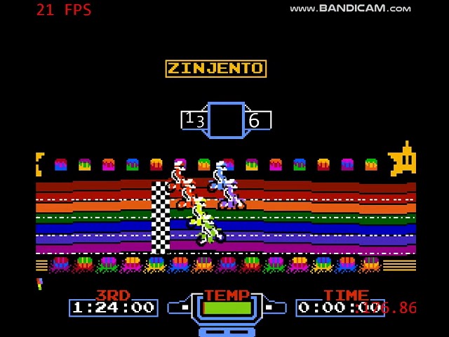 Super Excitebike (Excitebike in JavaScript with Mario Kart items)