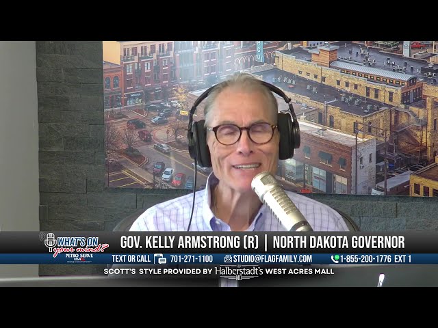 N.D. Governor Kelly Armstrong addresses state matters, special legislative session