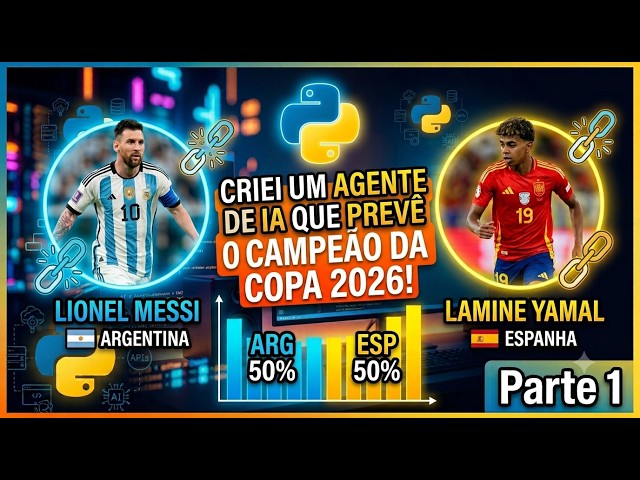 Creé un agente de IA para predecir al campeón de la Copa 2026: ¡Messi vs. Yamal!