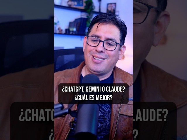 ¿ChatGPT Gemini o Claude cual es mejor?