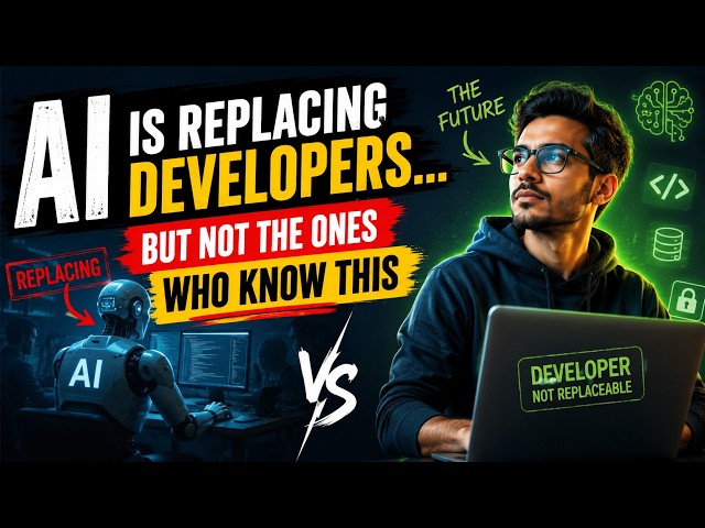 AI Is Replacing Developers in 2026 — Here’s Who Will Survive😉