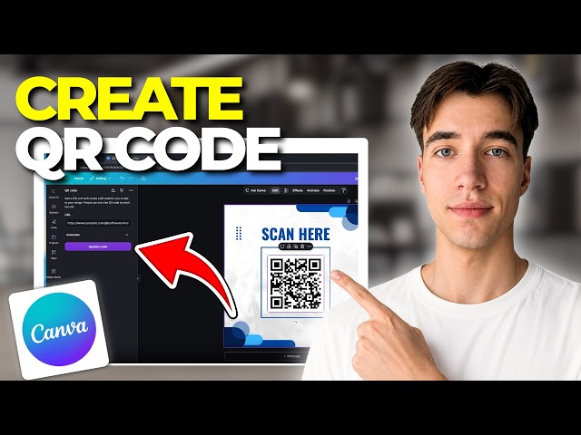 How To Create A QR Code With Canva | Tutorial 2026